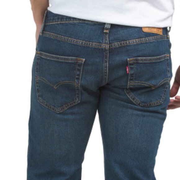 NEW LEVIS 502 Tapered Future Jeans in dark indigo for men 825 2j7 - Picture 3 of 4